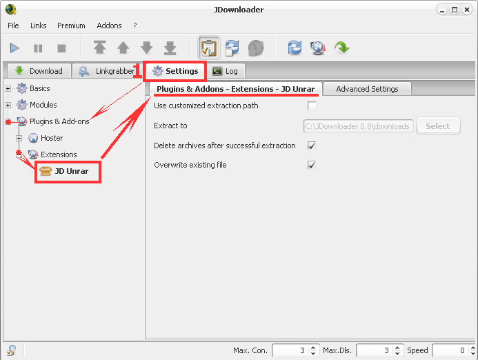 Does JDownloader 2 support automatic extraction of archives?