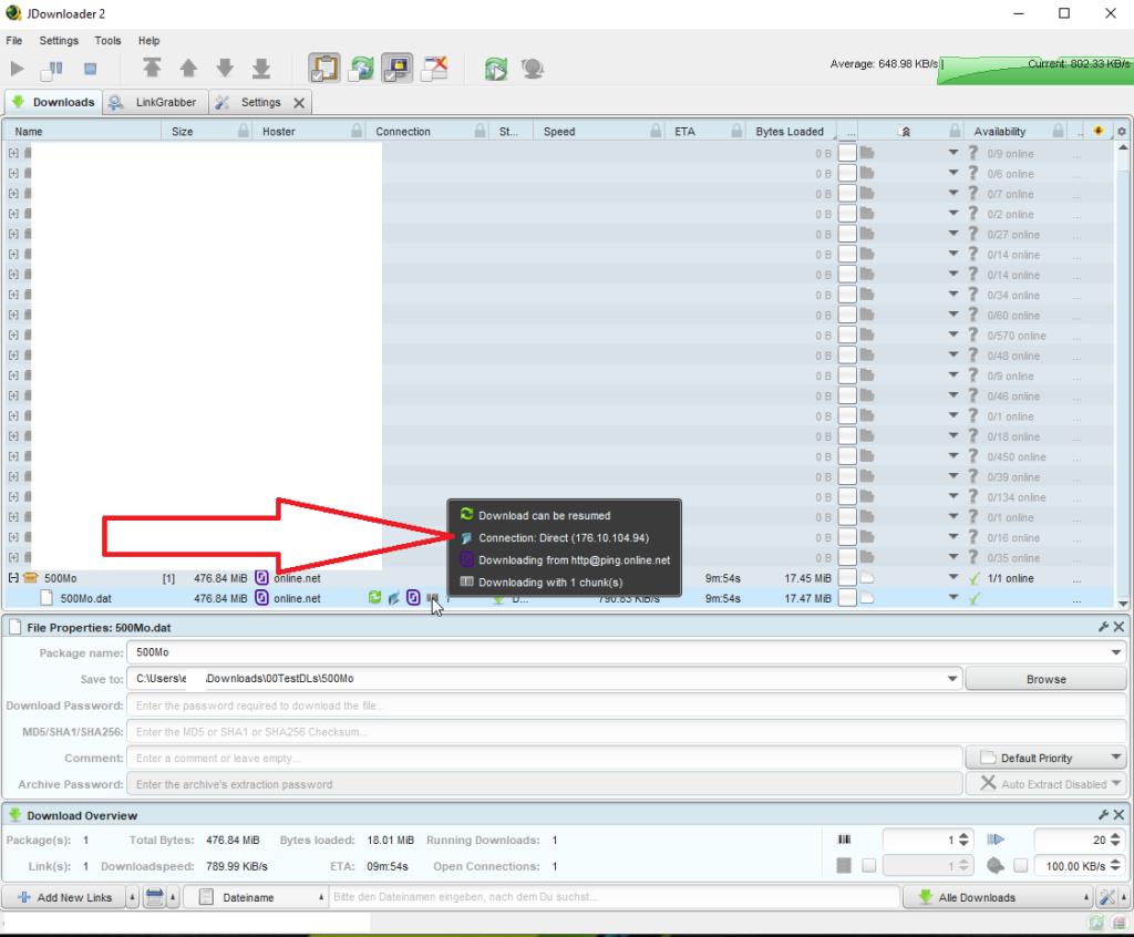 Does JDownloader 2 support proxy servers or VPNs?